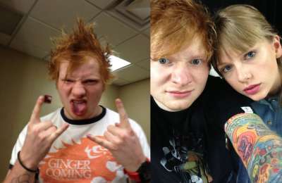 Ed Sheeran Teases New Song with Rare Taylor Swift Photos to Tease New Single 