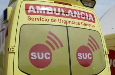 Woman injured in three-vehicle collision in the south of Tenerife