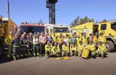 Tenerife Cabildo announces largest forest fire fighting team in history