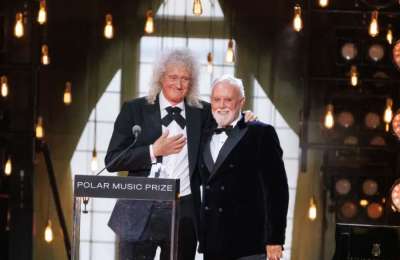 BRIAN MAY AND ROGER TAYLOR RECEIVE PRESTIGIOUS MUSIC PRIZE