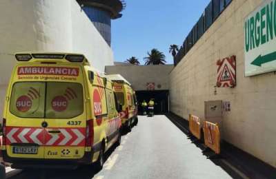 Pedestrian fighting for his life after being hit by a car near Tenerife North Airport