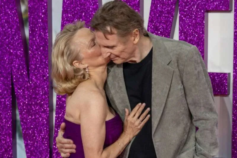 Naked Gun: Liam Neeson & Pamela Anderson Spark Romance Rumours