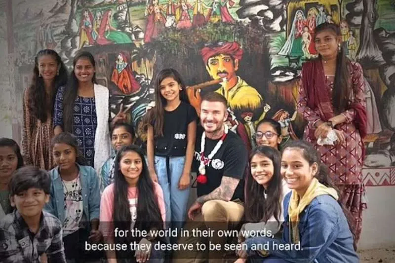 David Beckham Marks Upcoming 50th Birthday with UNICEF Charity Campaign