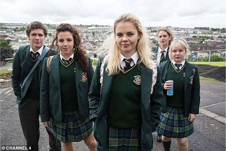 Nicola Coughlan: Reuniting with Derry Girls star