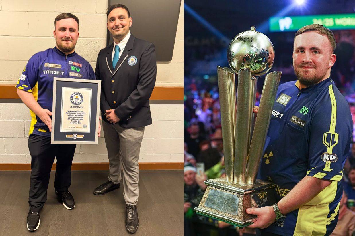 Teen Sensation Luke Littler Smashes Three Guinness World Records