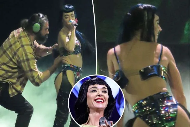 Katy Perry's Bra Bursts Open Mid-Performance in Shocking Las Vegas Wardrobe Malfunction