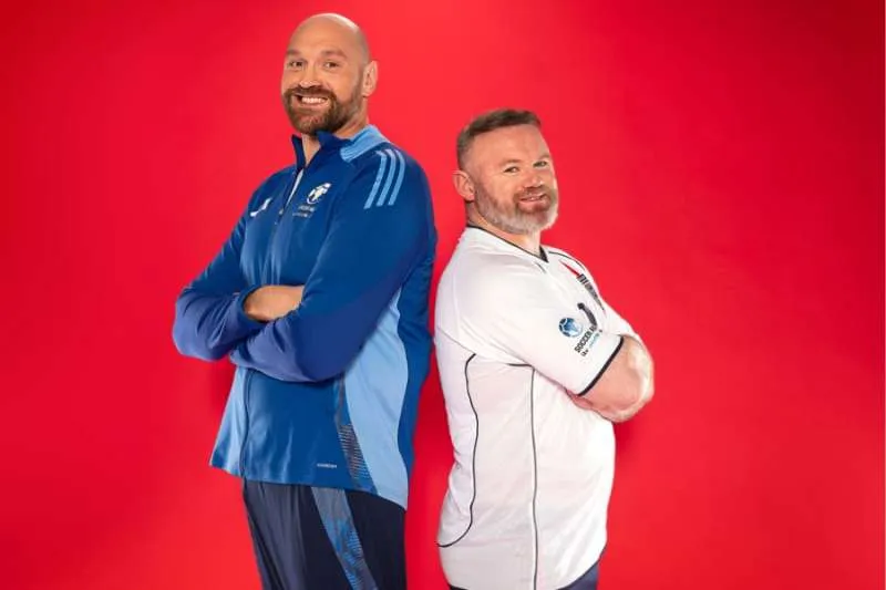 Rooney vs Fury! Soccer Aid Teams Revealed for Star-Studded Showdown at Old Trafford