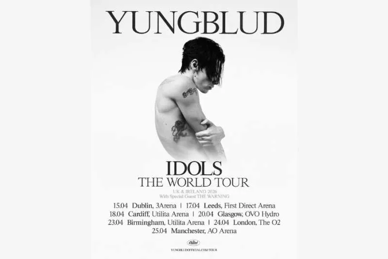 YUNGBLUD ANNOUNCES MASSIVE 2026 ARENA TOUR, AND FANS ARE LOSING IT YUNGBLUD ANNOUNCES MASSIVE 2026 ARENA TOUR, AND FANS ARE LOSING IT