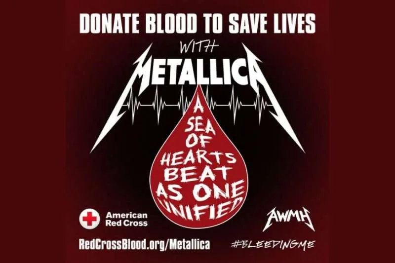 Metallica Launches Blood Donation Drives at Upcoming Concerts 