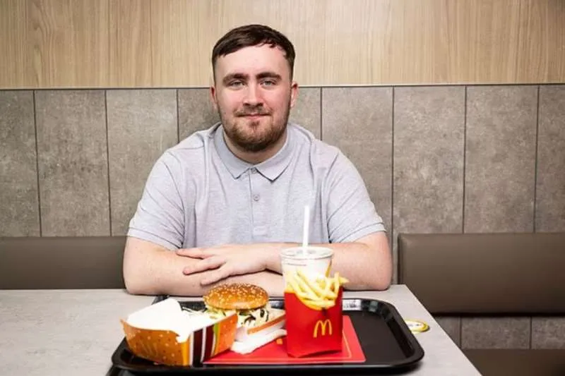  Meet Luke Littler: The New Face of McDonald’s With His Own Burger Launch!