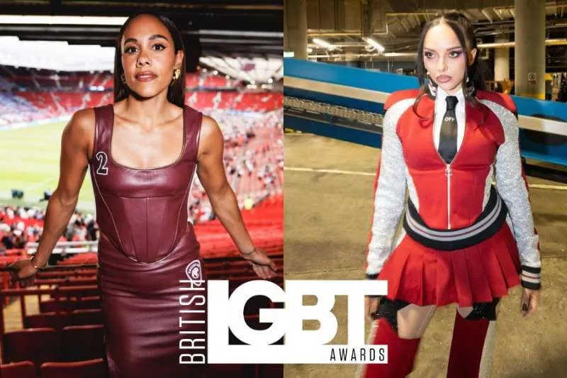 Alex Scott and Jade Thirlwall Steal the Spotlight at British LGBT Awards 2025!