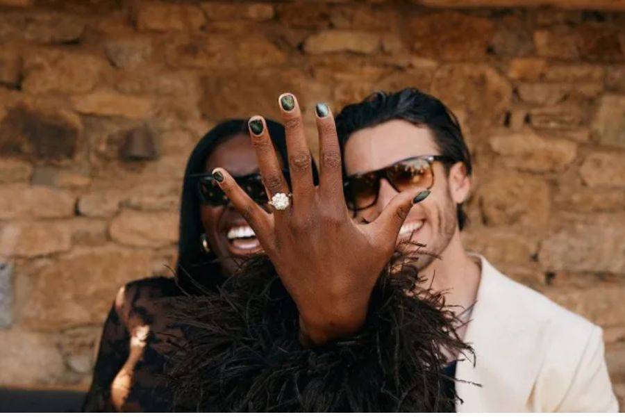 Secret's Out. AJ Odudu Stuns Fans With Surprise Engagement Reveal, But Who Is the Mystery Man?